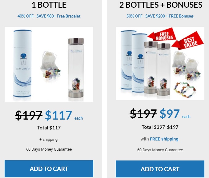 SLIMCRYSTAL Bottle